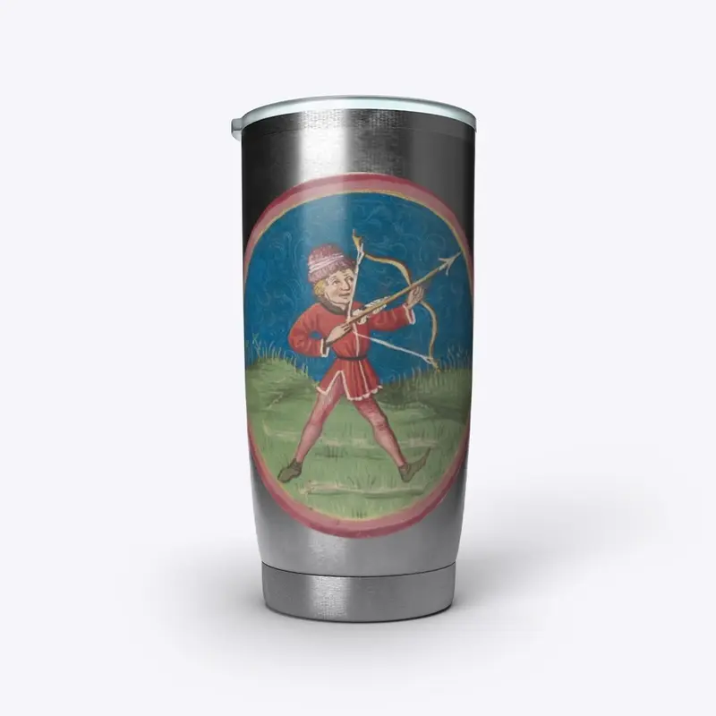 Optimistic Sagittarius Tumbler